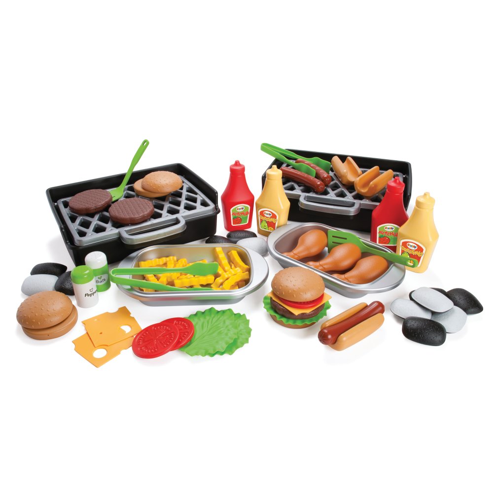 Legeservice, BBQ Grillmad, plast 79 dele