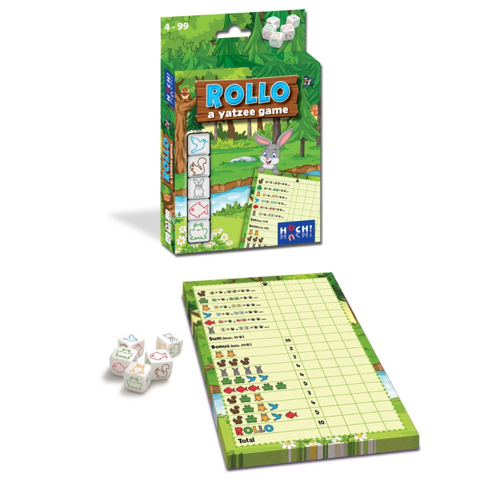 Spil, Rollo dyre-yatzy børnespil