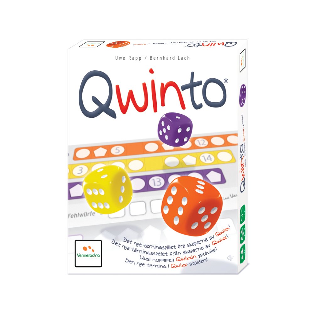 Spil, Qwinto terningspillet - fra 8 år +