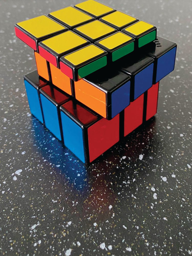 Spil, Rubiks Color Block terning - Image 4