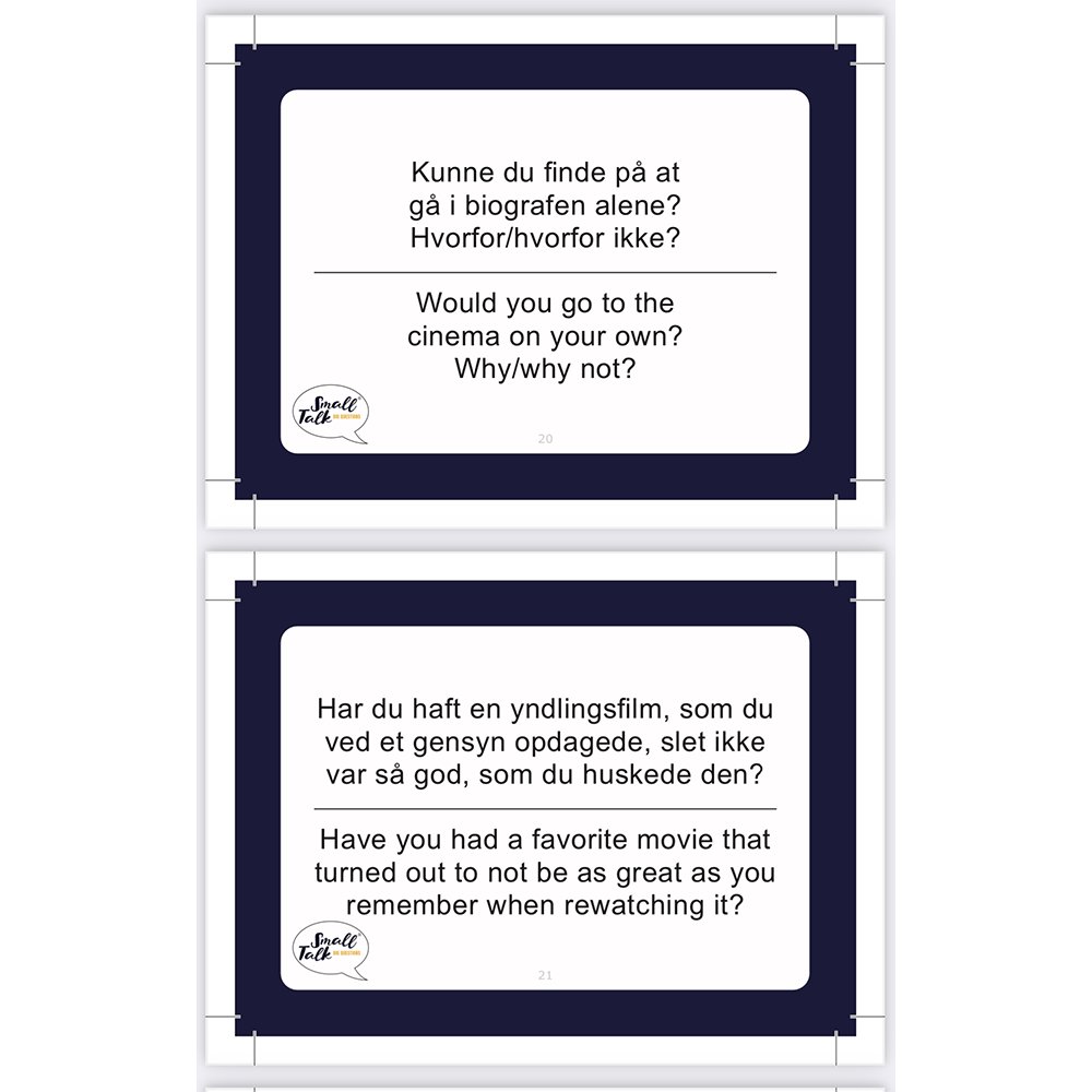 Small Talk - Big Questions - TV & Film - Image 2