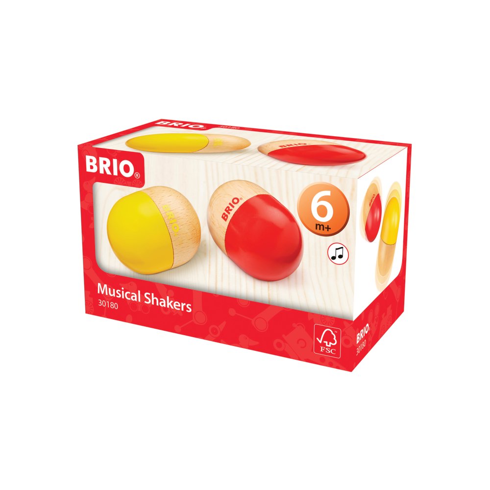 Rasleæg i træ - 2 stk - BRIO - Image 3