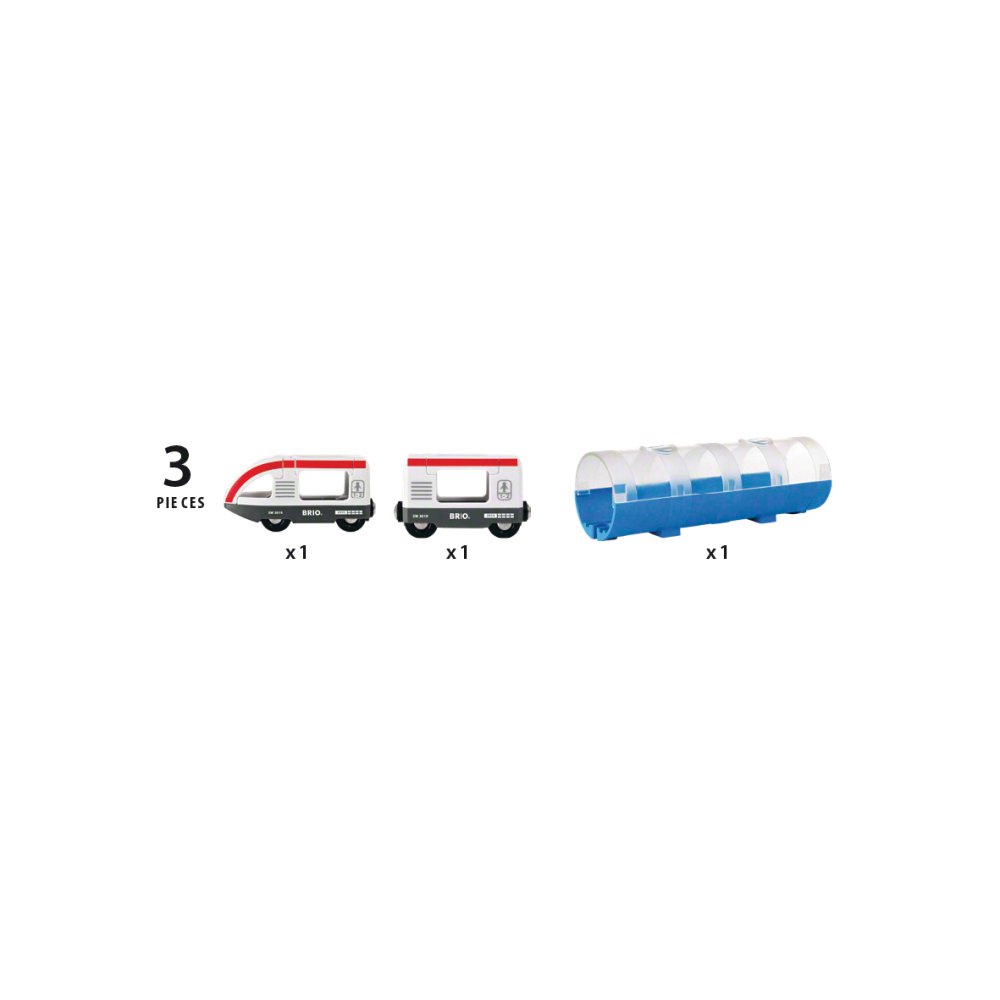 BRIO World - Passagertog og tunnel - Image 3