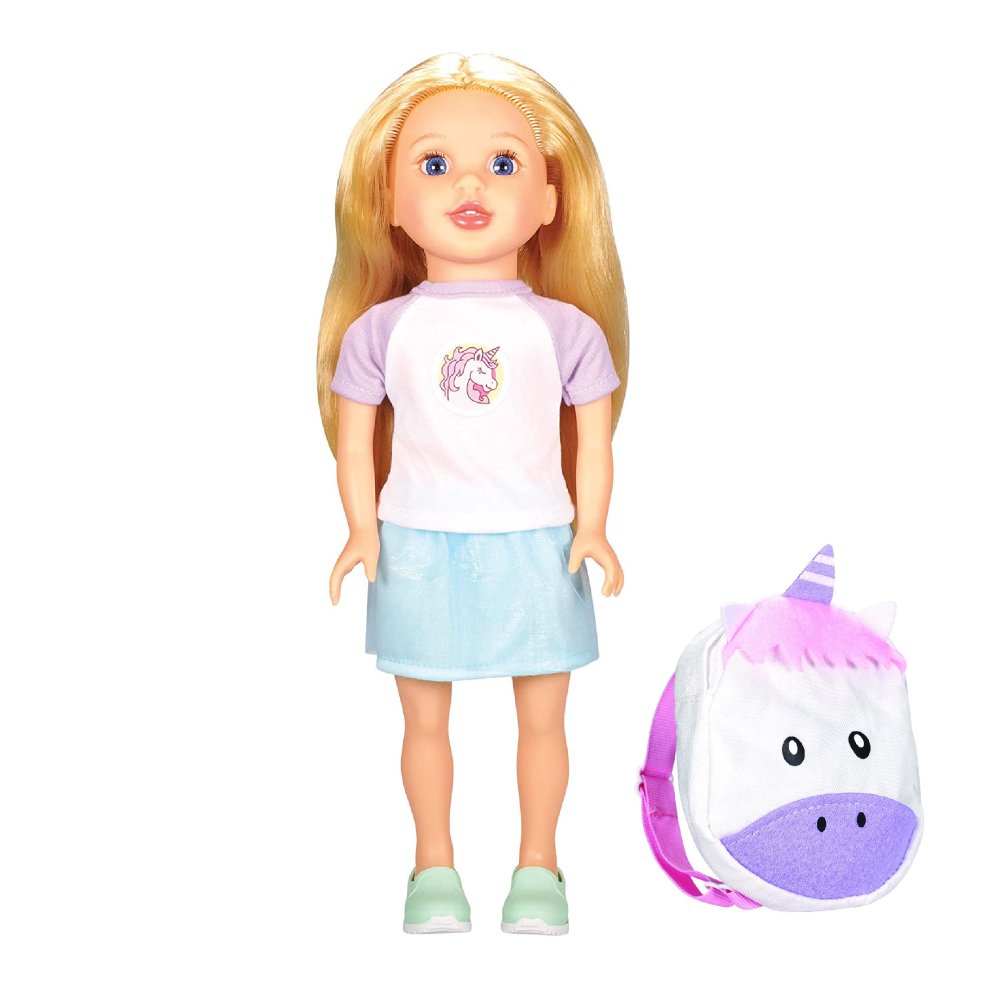 Slaskedukke 38 cm, Lilybeth - Unicorn