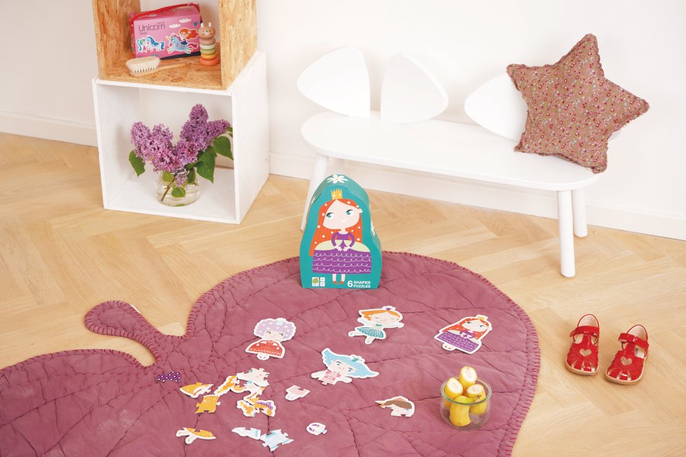 Puslespil i pap - Prinsesser 6i1 - Image 3