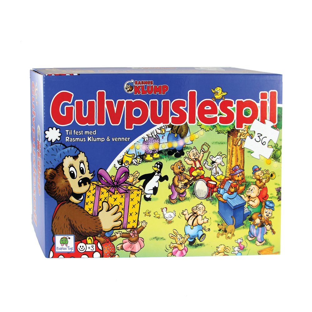 Rasmus Klump puslespil - Til fest