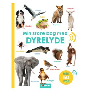 Min store bog med dyrelyde - 3 år