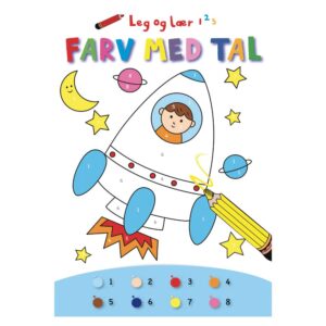 Leg & lær: Farv med tal - Fra 3 år