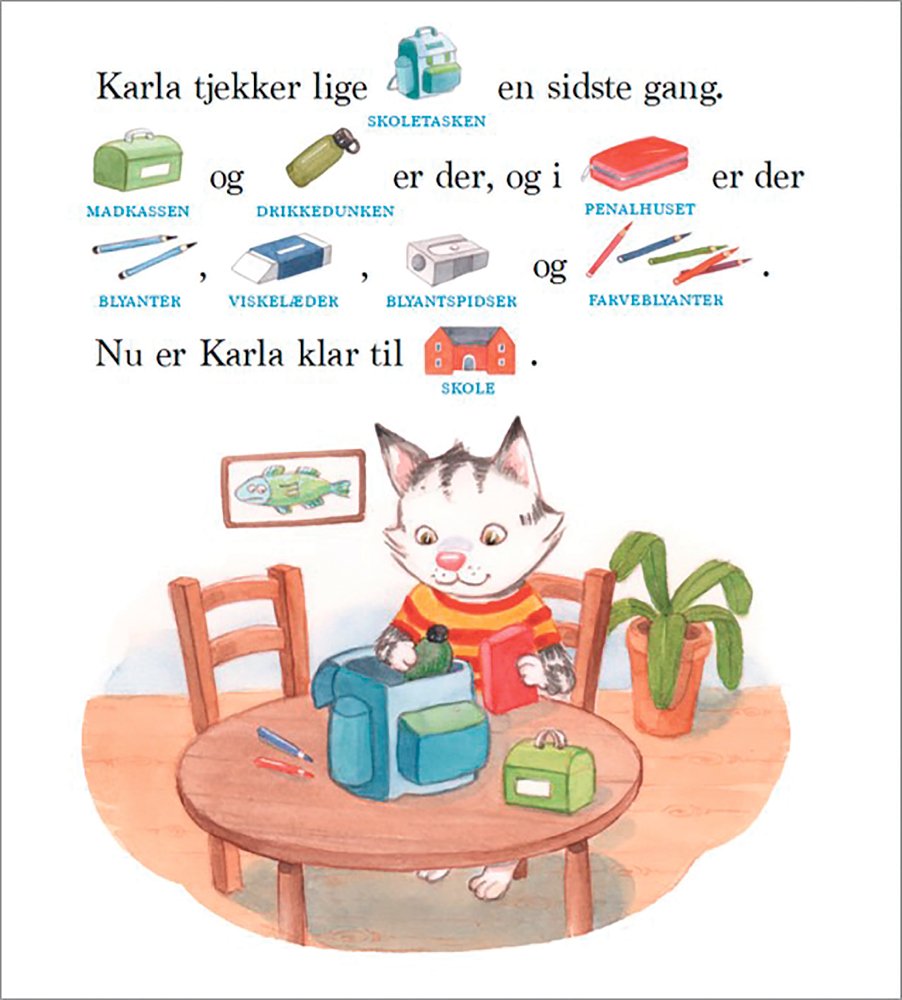 Karla kat skal i skole - Fra 3 år - Image 3