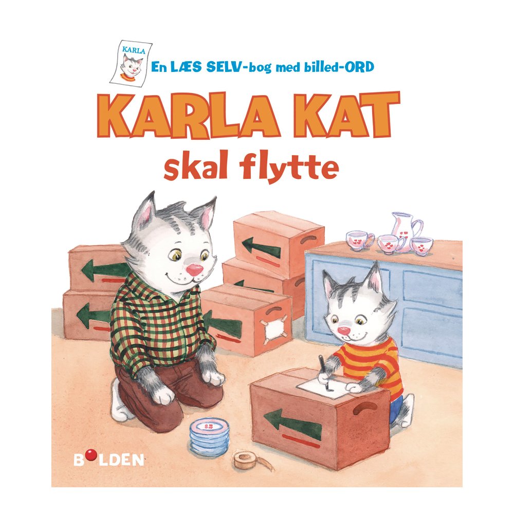 Karla kat skal flytte - Fra 3 år.