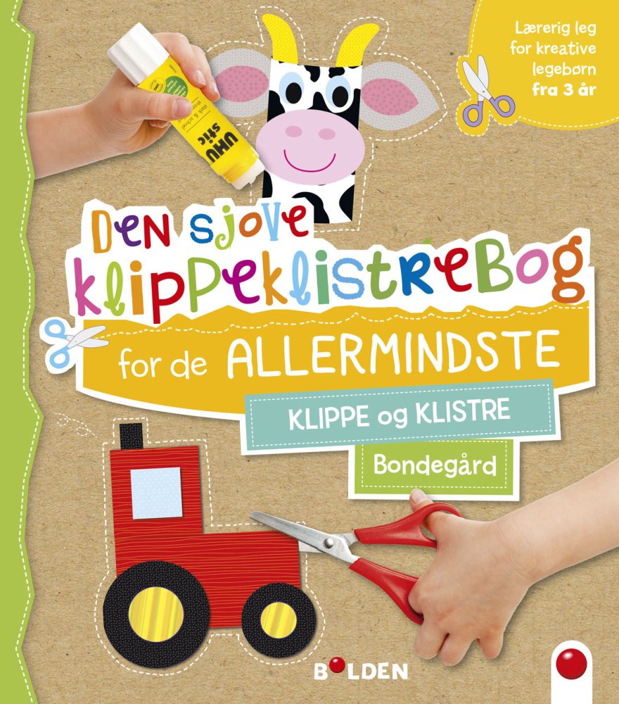 Den sjove klippeklistrebog Bondegård.