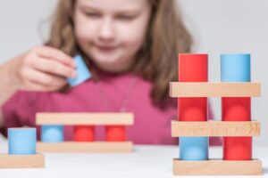 Tælleklodser af træ - 67 dele - fra 2 år - Image 2