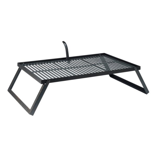 Støbejerns Bålgrill m foldbare ben