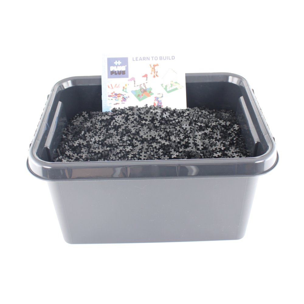 Plus Plus MINI - Sort farve - 18.000 stk