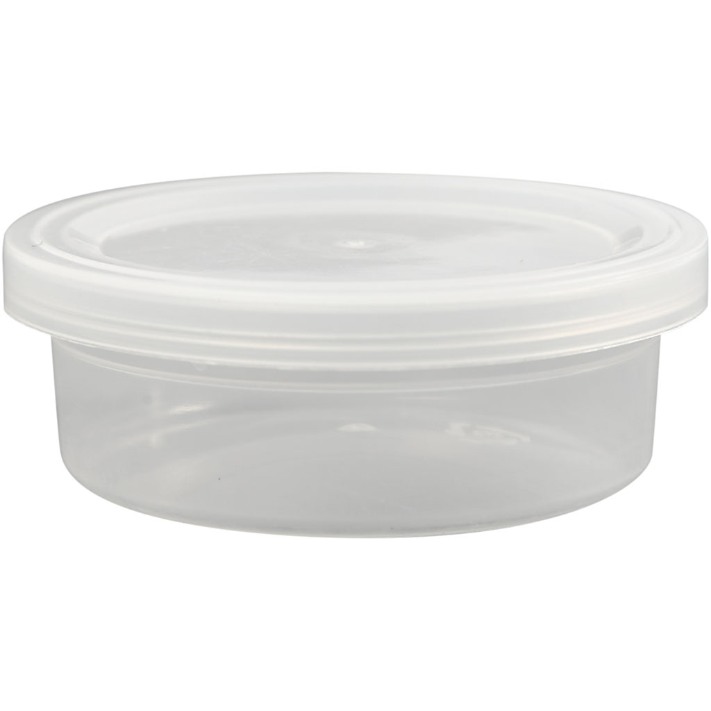 Plastbøtte med låg