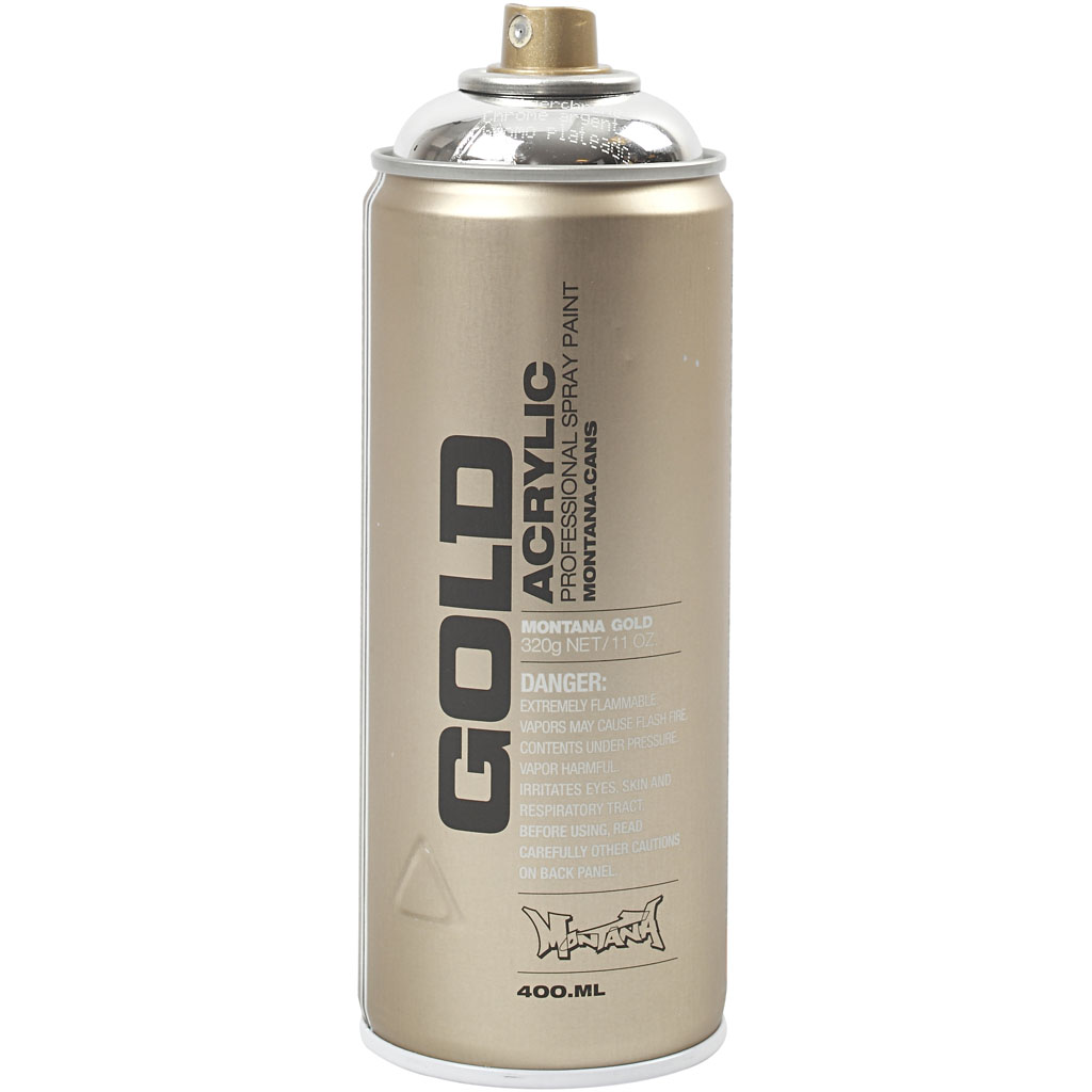 Spraymaling, sølv, 400 ml/ 1 ds.