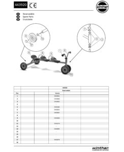 Winther Mini-Viking - Skubbecykel til 3 - Image 2