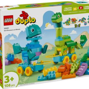 LEGO Duplo 3-i-1 Dinosaurer på hjul