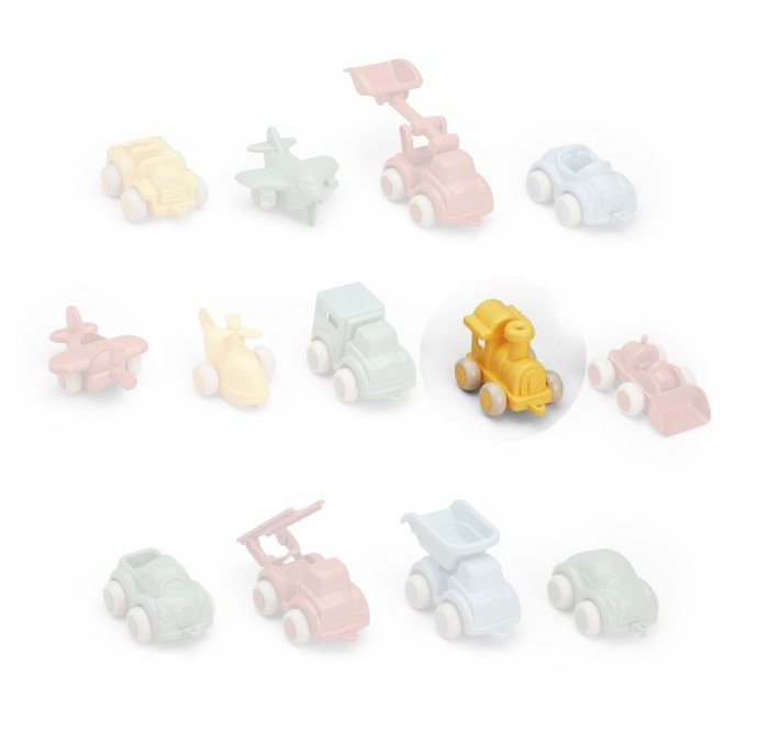 Biler Vikingtoys, plast, 10 cm -1stk ass