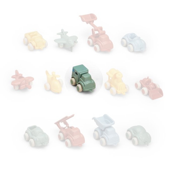 Biler Vikingtoys, plast, 10 cm -1stk ass - Image 2
