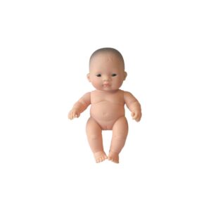 Dukke nyfødt pige Asiat - 21 cm