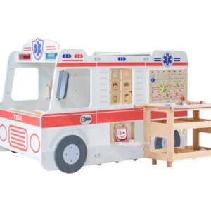 Ambulance i træ - Stor