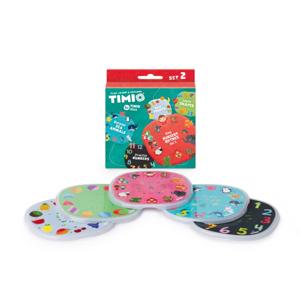 TIMIO Disc sæt 2 - Tal, børnesange mv.