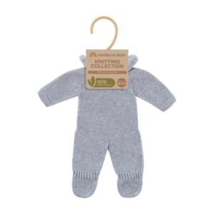 Dukketøj 32-37 cm, Strikket heldragt