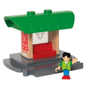 BRIO Togstation med lydoptager