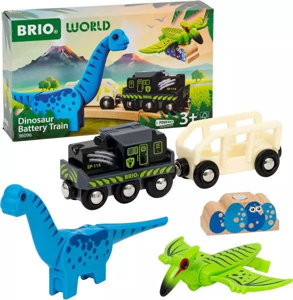 BRIO - Batteridrevet tog med dinosaur - Image 2