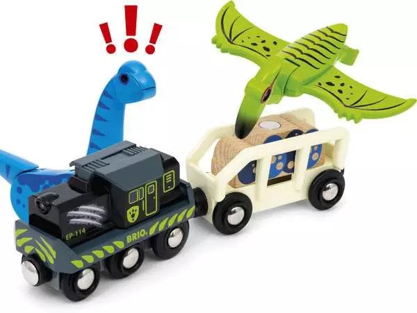BRIO - Batteridrevet tog med dinosaur - Image 3