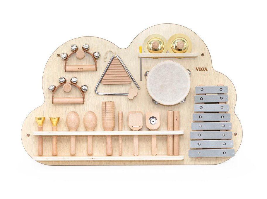 Aktivitetstavle, Musikinstrumenter