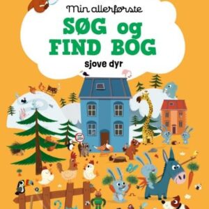 Min søg og find-bog - Sjove dyr