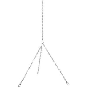 Kædesæt med karabin, 1x150 cm + 3x50 cm
