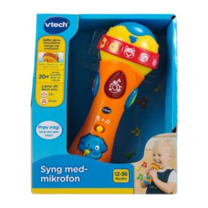 Syng med mikrofon, Fra 1 år.