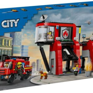 LEGO City - Brandstation med brandbil