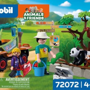 Playmobil - zoo dyrepasser m. køretøj