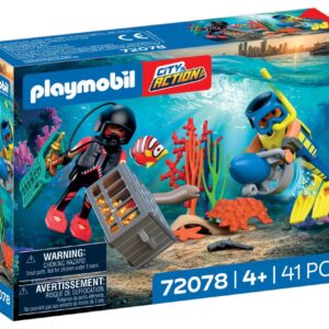 Playmobil - Politidykker m. skat