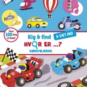 Kig og find og sæt ind: Køretøjer