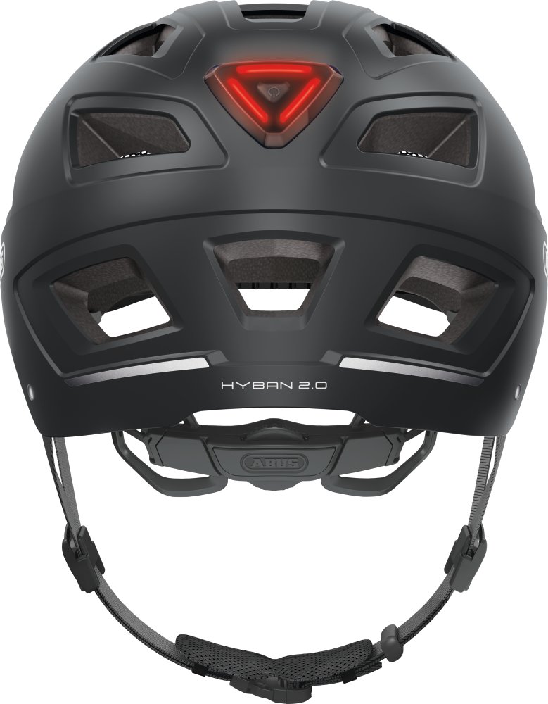 ABUS - Cykelhjelm Hyban 2.0 Sort 52-58cm - Image 2