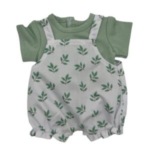 Dukketøj, T-shirt og overall Str. 32-37