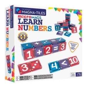 Magna-Tiles Lær tal & matematik-56 dele