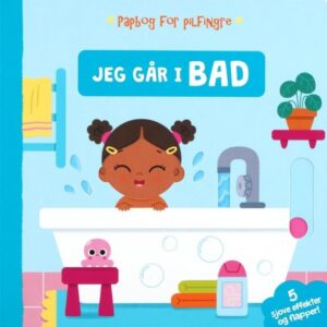 Papbog for pilfingre - Jeg går i bad