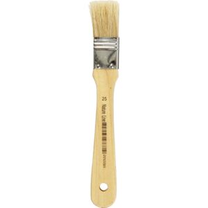 Lakpensel, L: 20 cm, B: 25 mm, flad, 1 stk.