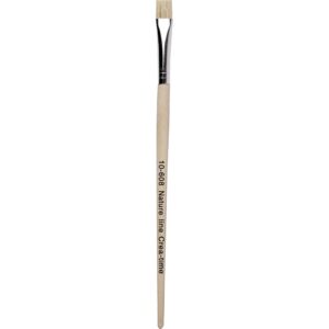 Nature Line Pensler, nr. 6, L: 18,5 cm, flad, 12 stk./ 1 pk.