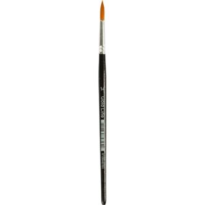 Nylonpensler, nr. 14, L: 18.5 cm, rund, 6 stk./ 1 pk.