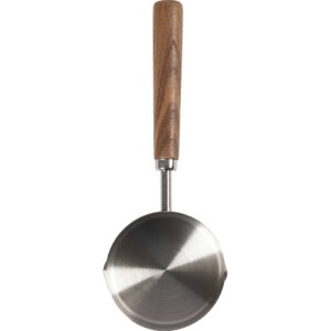 Smelteske, D: 3,5 cm, L: 19, diam. 7,3 cm, 1 stk.