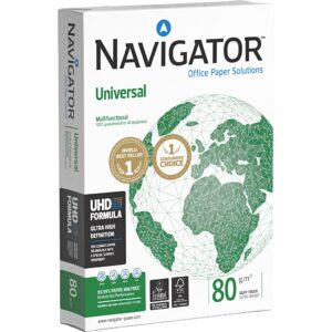 Navigator kopipapir, A3, 5x500 ark, 2500 ark/ 1 pk.