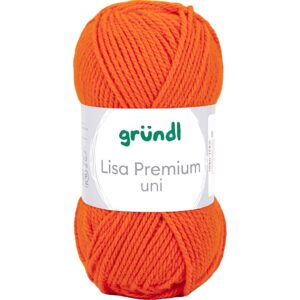 Acrylgarn, pind 3-3,5, orange, 50 g/ 1 ngl.