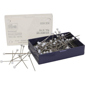 Nipsenåle, hvid, 10 g, 100 stk./ 1 pk.